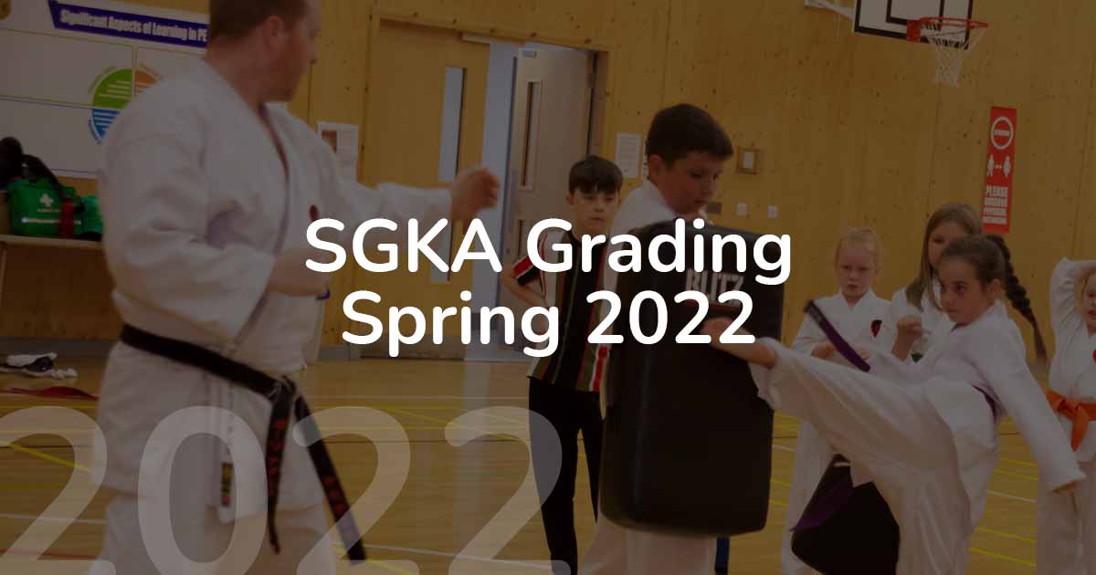 SGKA Karate Grading Spring 2022